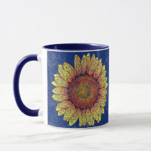 Swirly Sunflower