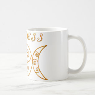 Swirly Triple Goddess Symbol Coffee Mug