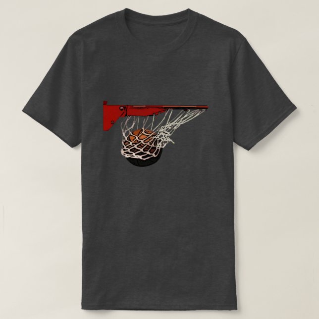 Swish Basketball T-Shirt (Design Front)