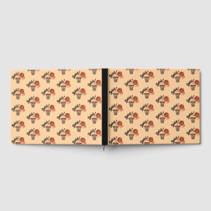 Swish Slam Dunk: Vintage Basketball Style Guest Book