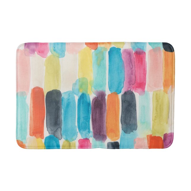 Swish Swatch I Bath Mat (Front)