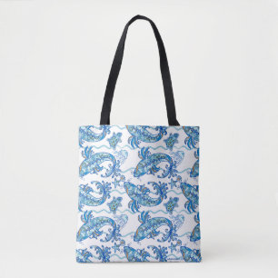 Swishy Fish Tote Bag