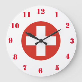 Swiss Air Force Wall Clock