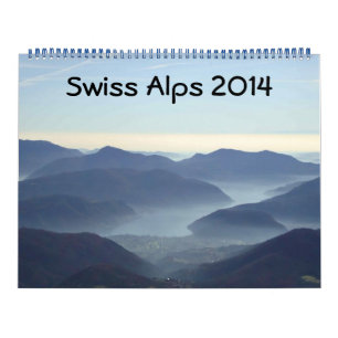 Swiss Alps 2014 Calendar