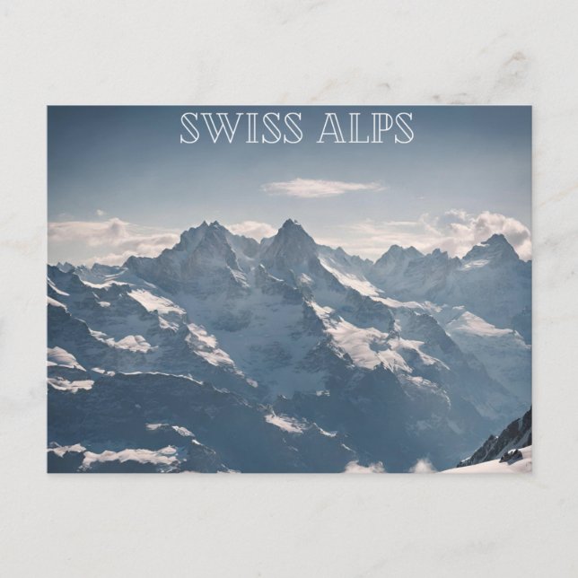 Swiss Alps (7) Postcard (Front)
