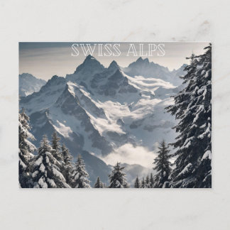 Swiss Alps (7) Postcard