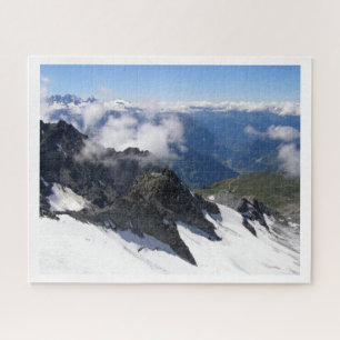 Swiss alps from Mont Fort Jigsaw Puzzle
