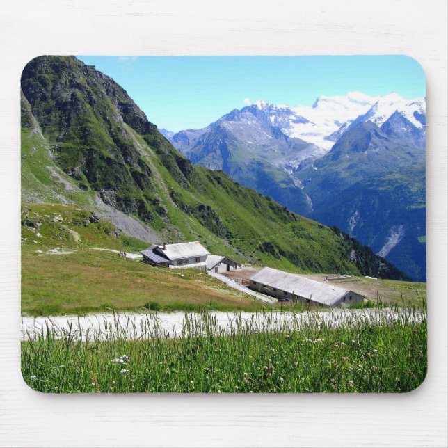 Swiss alps mouse pad (Front)