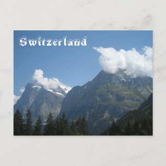 Swiss Alps Postcard