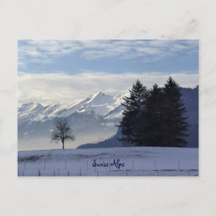 Swiss Alps Postcard