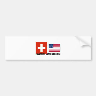 Swiss American Bumper Sticker