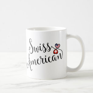 Swiss American Entwined Hearts Mug