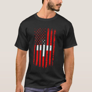 Swiss American Flag Swiss Roots Swiss Confederatio T-Shirt