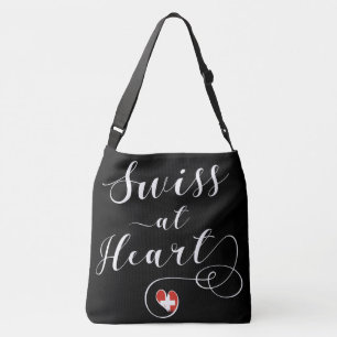 Swiss At Heart, Switzerland Crossbody Bag