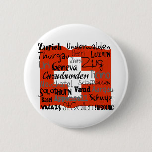 Swiss Cantons Button