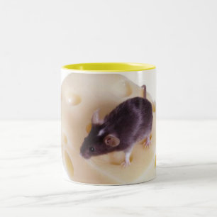 Swiss Cheese Mouse Mug