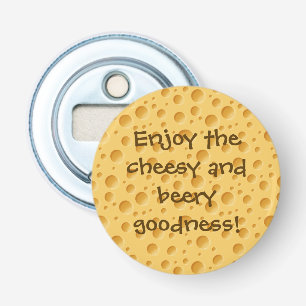 Swiss Cheese Pattern Bottle Opener
