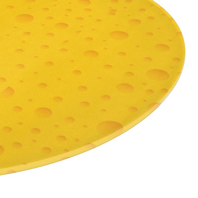 Swiss Cheese Pattern Cutting Board (Corner)
