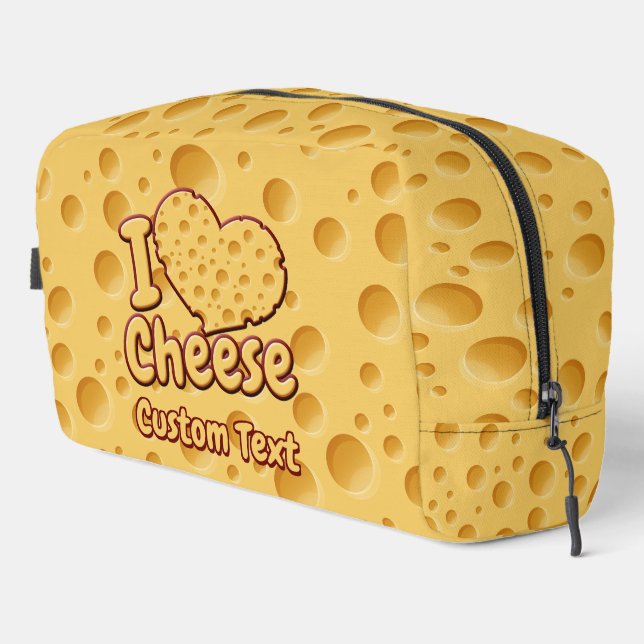 Swiss Cheese Pattern Dopp Kit (Right Corner)