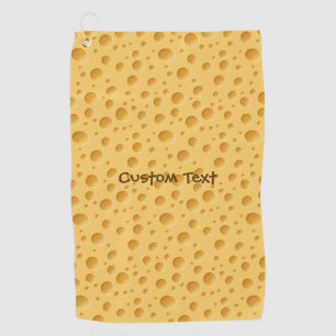 Swiss Cheese Pattern Golf Towel