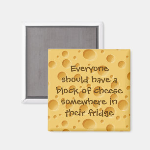 Swiss Cheese Pattern Magnet