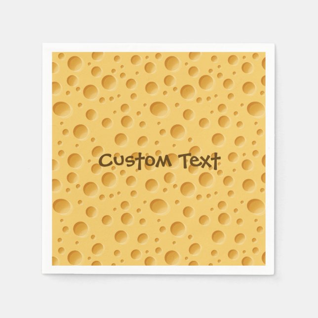 Swiss Cheese Pattern Napkin (Front)