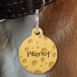 Swiss Cheese Pattern Pet Tag