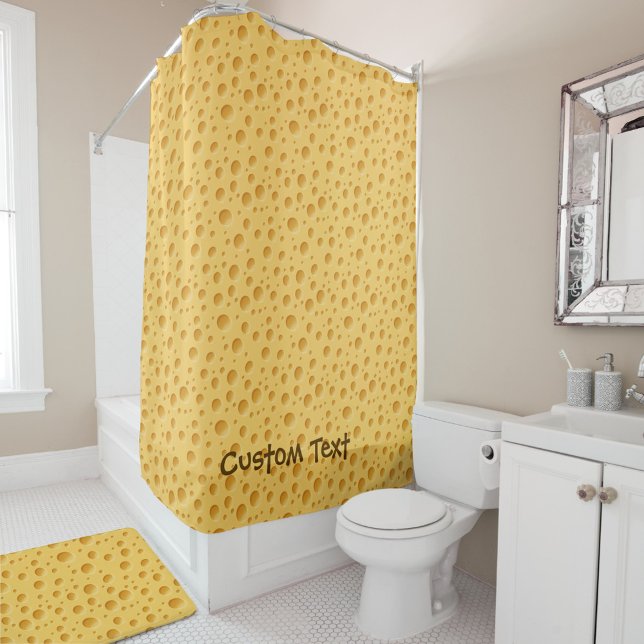 Swiss Cheese Pattern Shower Curtain (Creator Uploaded)