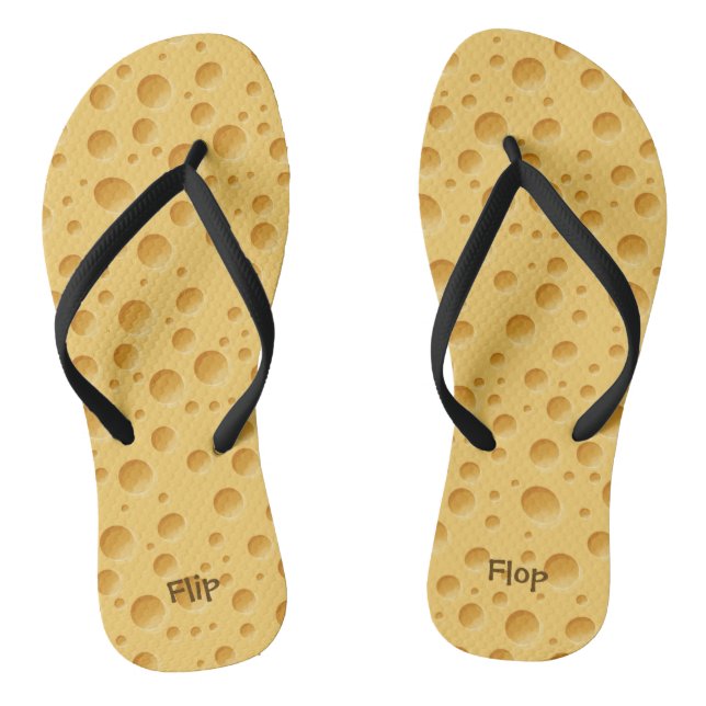Swiss Cheese Pattern Thongs (Footbed)