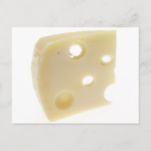 Swiss Cheese Postcard