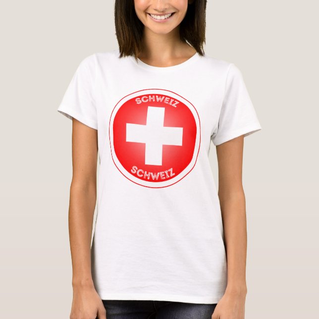 Swiss Cross Schweiz T-Shirt (Front)