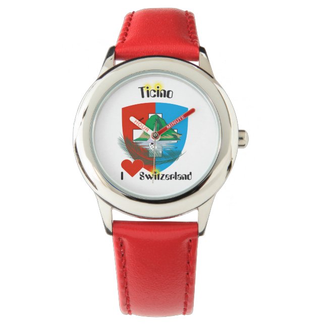Swiss draft of Ticino in Switzerland Watch (Front)