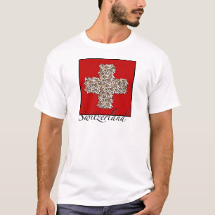 Swiss Edelweiss Cross T-Shirt