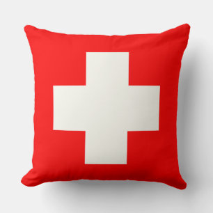 Swiss Flag Cushion