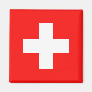 Swiss flag magnet