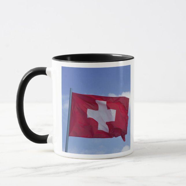Swiss Flag RF) Mug (Left)