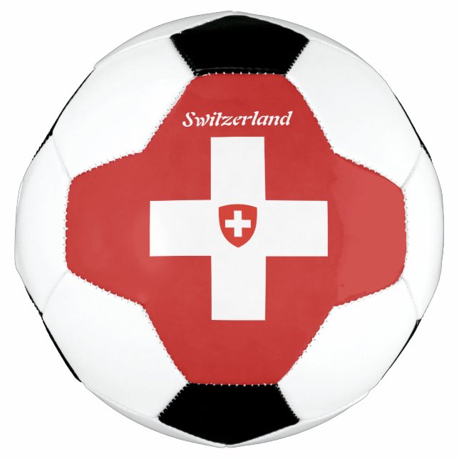 Swiss flag soccer ball (Front)