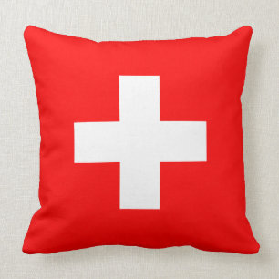 Swiss Flag (Switzerland) Cushion