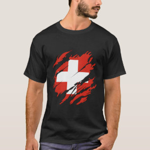 Swiss Flag Switzerland T-Shirt