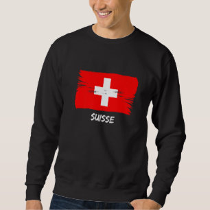 Swiss Flag Switzerland Team Fan Sweatshirt