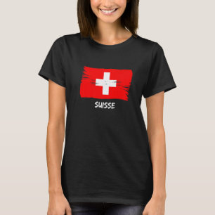 Swiss Flag Switzerland Team Fan T-Shirt