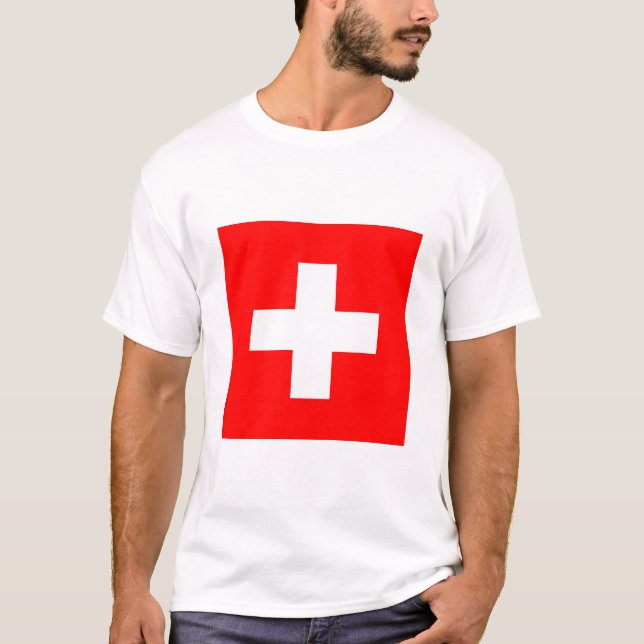 Swiss Flag T-Shirt (Front)
