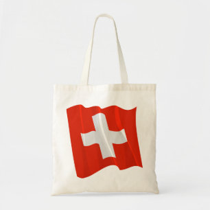 Swiss Flag Tote Bag