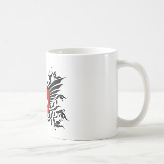 Swiss flags with wings coffee mug