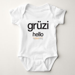 Swiss German Baby Bodysuit
