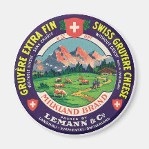 Swiss Gruyere Cheese Langnau Emmental Switzerland
