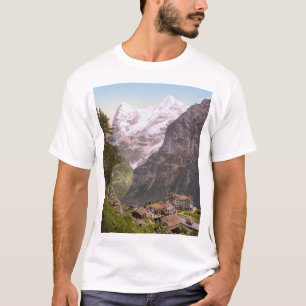 Swiss Hotel in the Alps (1900) T-Shirt