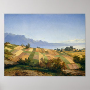 Swiss landscape by Alexandre Calame Poster