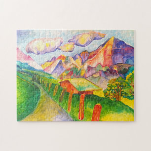 Swiss Landscape Jigsaw Puzzle