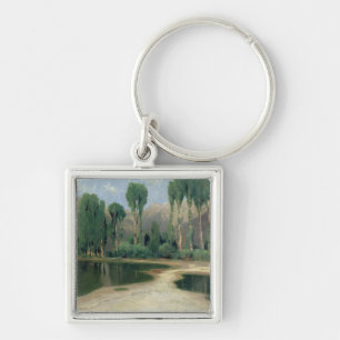Swiss Landscape Key Ring